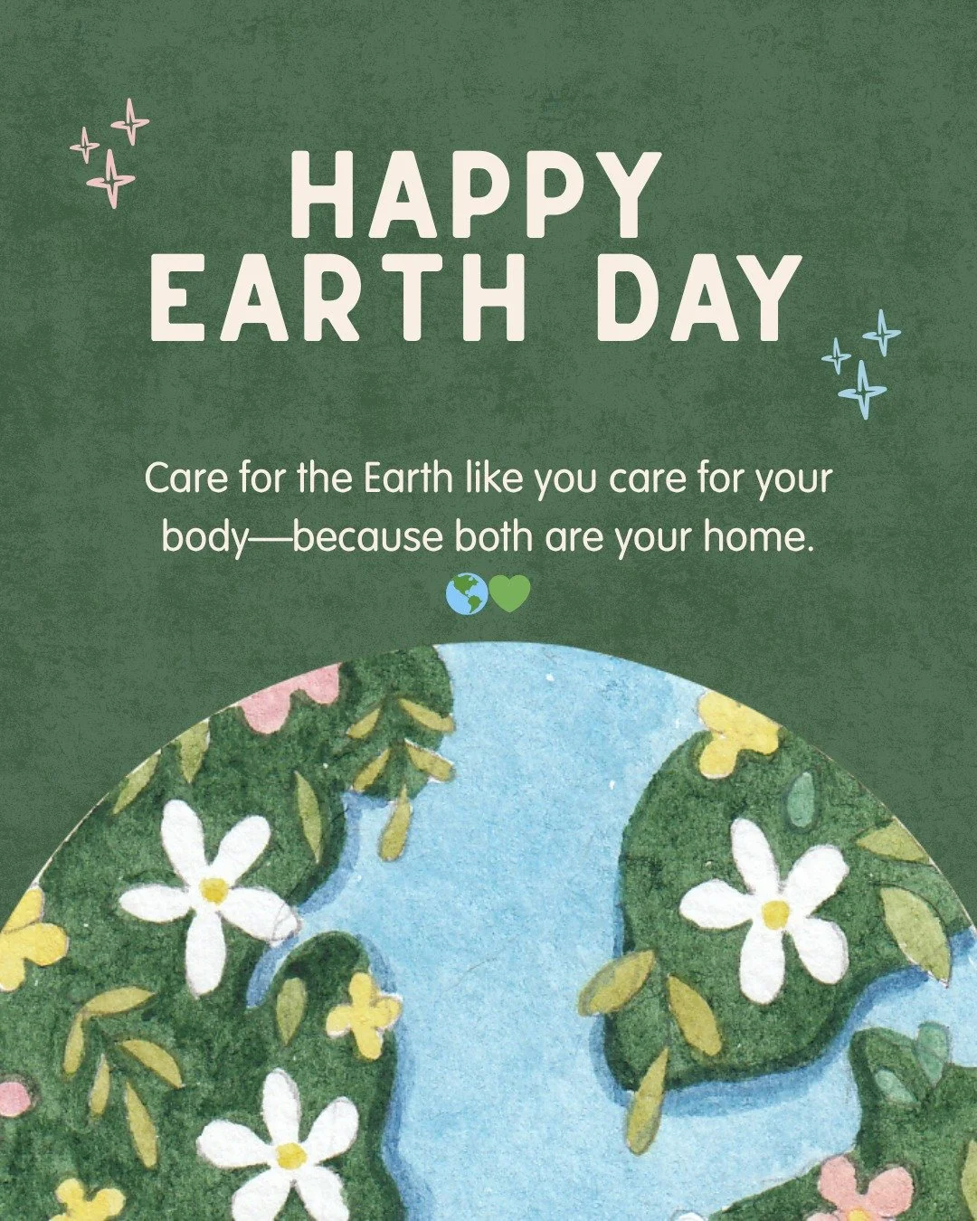 Happy Earth Day 🌎💚

Today is a beautiful reminder that caring for our planet is deeply connected to caring for ourselves. At The Cabin Wellness Clinic, we believe that wellness isn&rsquo;t just personal&mdash;it&rsquo;s environmental too. The air w