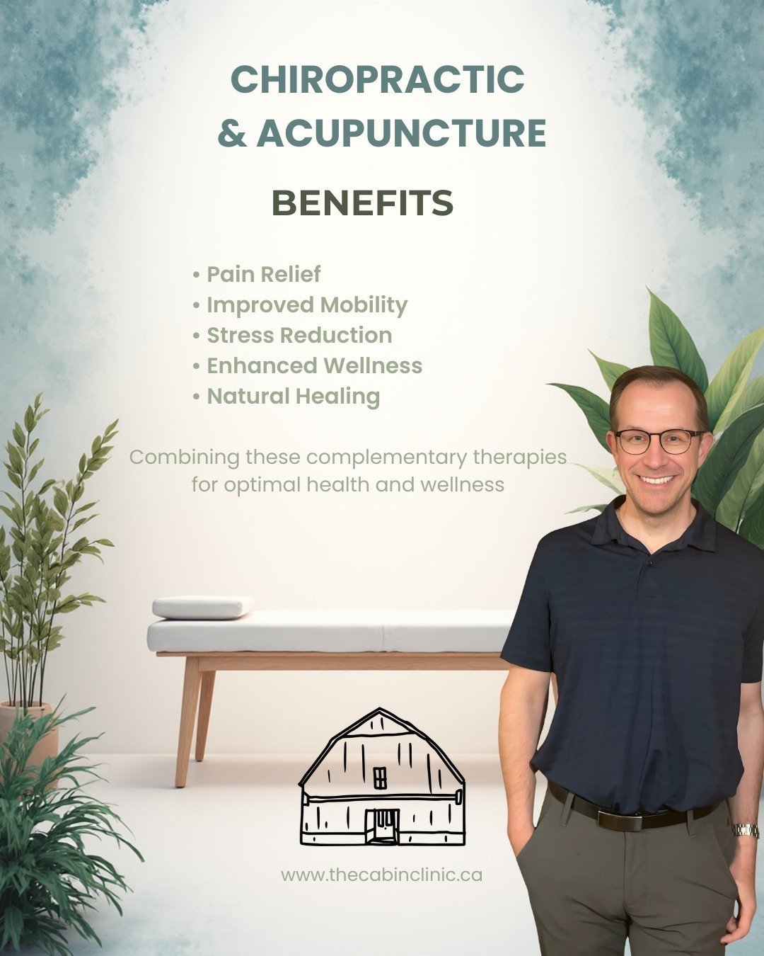 Struggling with pain, stiffness, or stress?

Chiropractic care + acupuncture work together to realign your body and restore balance&mdash;so you can move better, feel better, and live better. 🌿

✨ Pain relief
✨ Improved mobility
✨ Reduced stress
✨ W