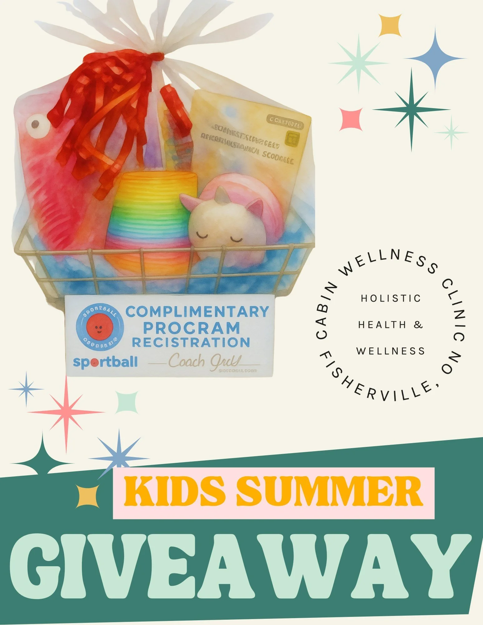 🌞🍉KIDS SUMMER GIVEAWAY 🍉🌞

We&rsquo;re excited to give one lucky family a fun kids&rsquo; activity basket PLUS support toward a sports registration this season! 🎉

To enter:
✔️ Follow our page
✔️ Like this post
✔️ Comment your child&rsquo;s favo