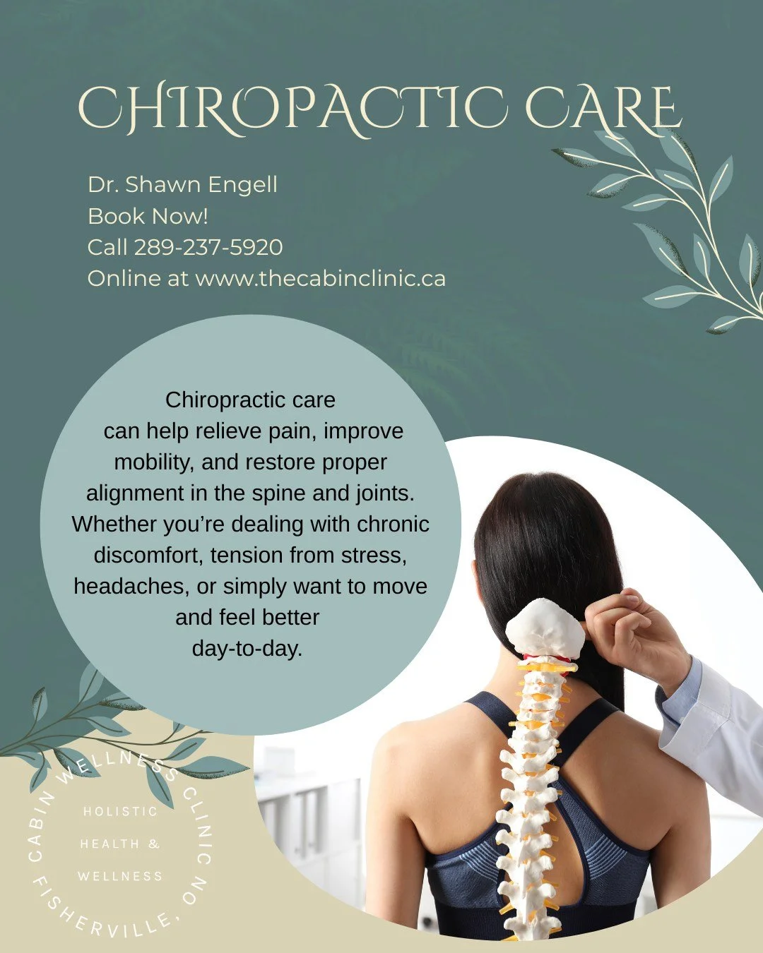✨ Feel better. Move better. Live better. ✨

Chiropractic care can help relieve pain, improve mobility, reduce tension, and support your overall wellness &mdash; so you can get back to doing the things you love! 💆&zwj;♀️💪

Whether you&rsquo;re deali