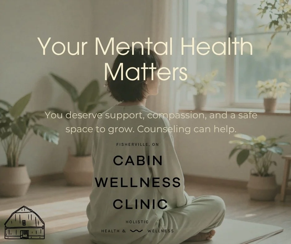 Your mental health matters 🤍

Life can feel overwhelming at times, but you don&rsquo;t have to navigate it alone. At Cabin Wellness Clinic, we&rsquo;re here to provide a safe, compassionate space where healing, growth, and support come first.

Takin