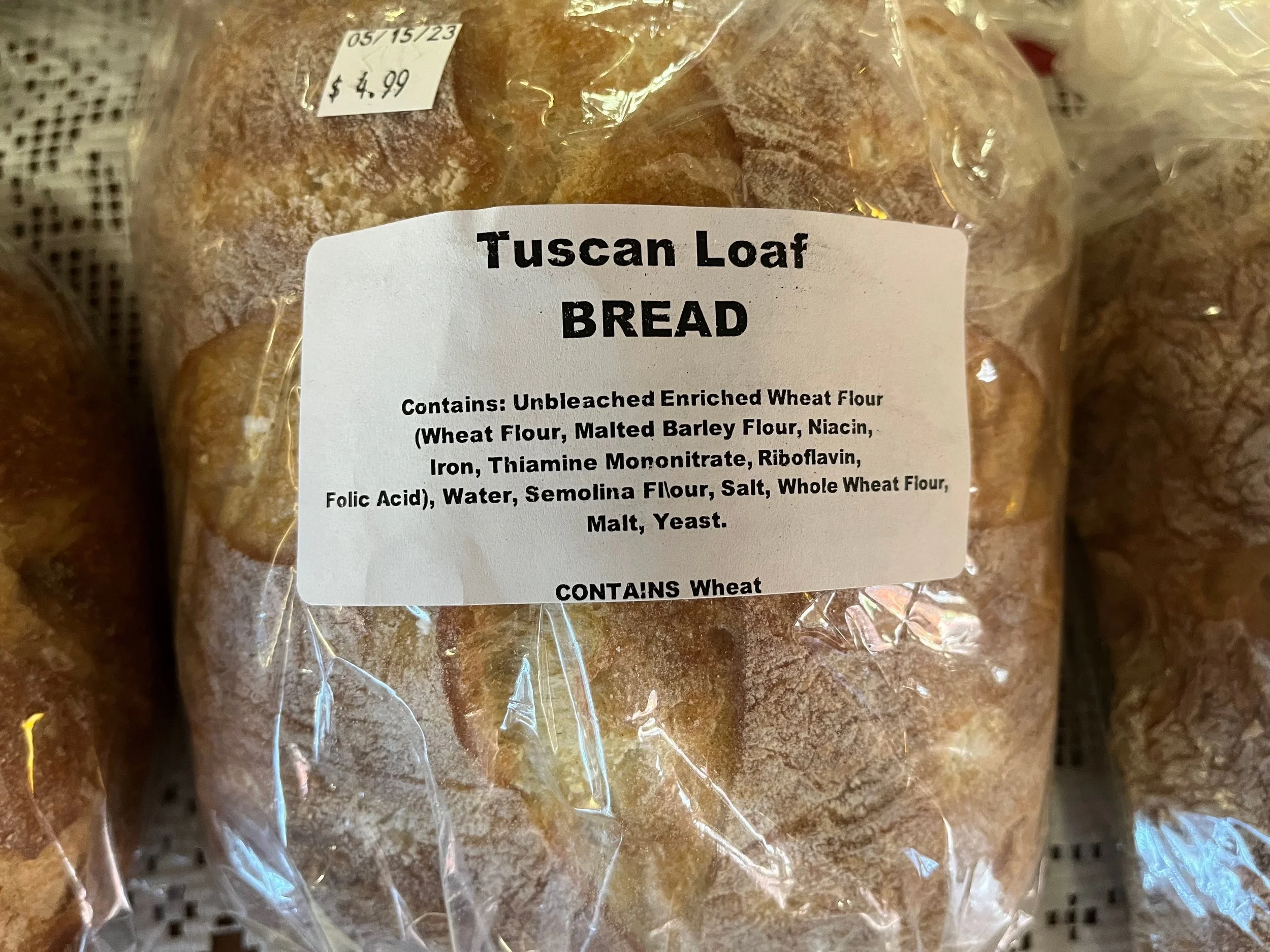 Tuscan Loaf Bread