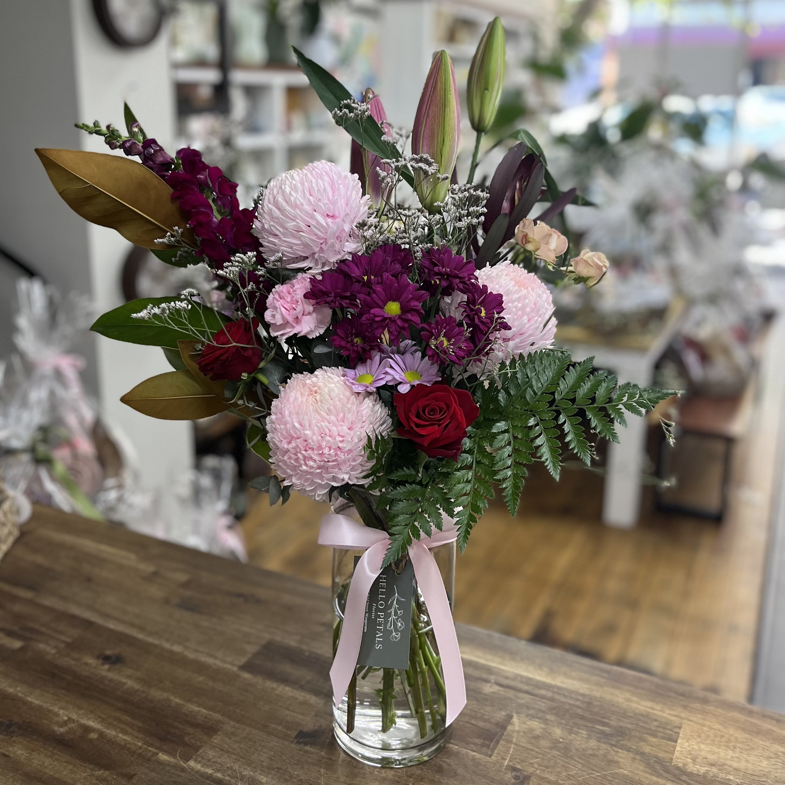 Mother’s Day ~ Vase of Blooms