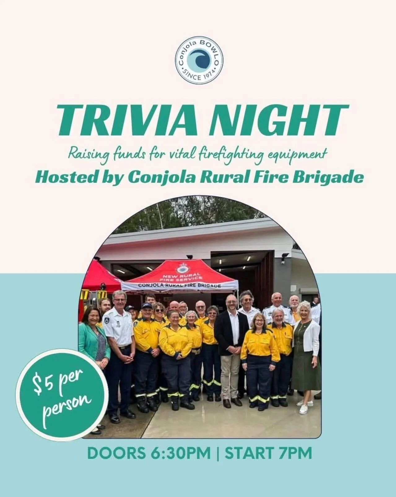 Charity Trivia with Conjola Rural Fire Brigade
