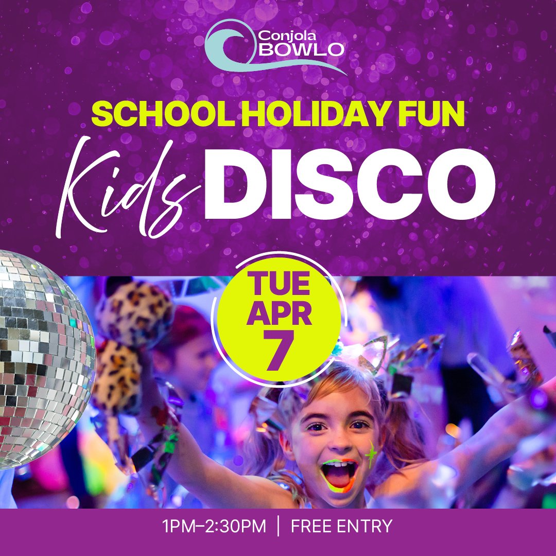 Kids Disco School Holiday Fun