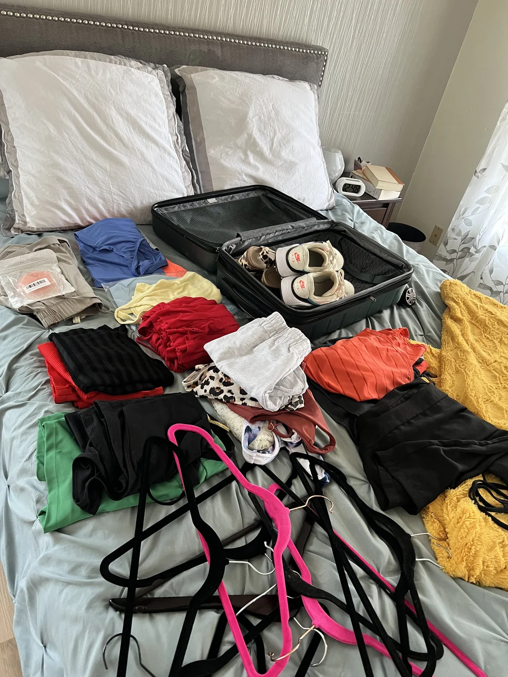 The packing process