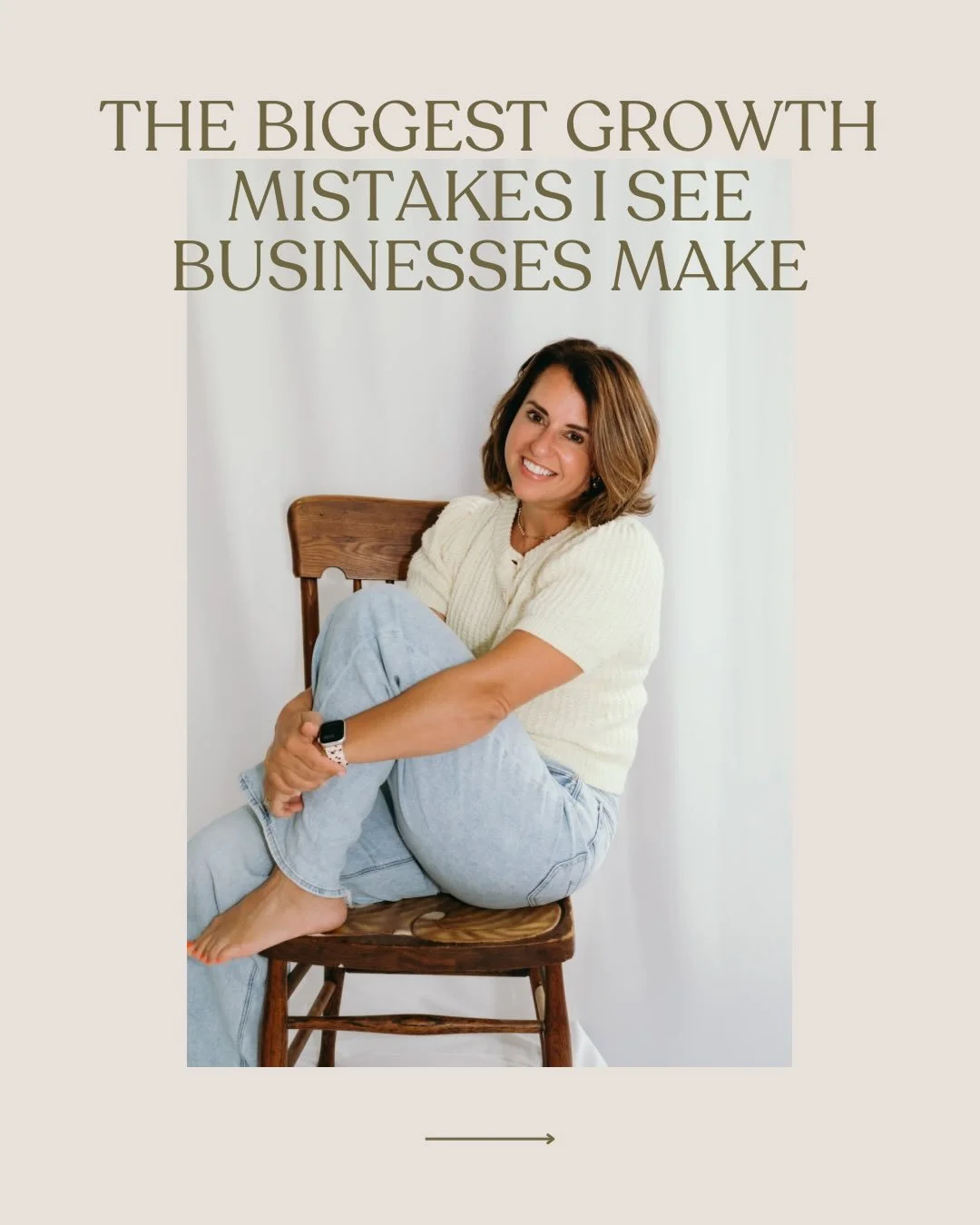 If your business feels busy but isn&rsquo;t growing, this might be why 💁🏻&zwj;♀️

Which one hit home the most? 👇 Send this to another business owner who needs to see it because sharing is caring 🫶🏼