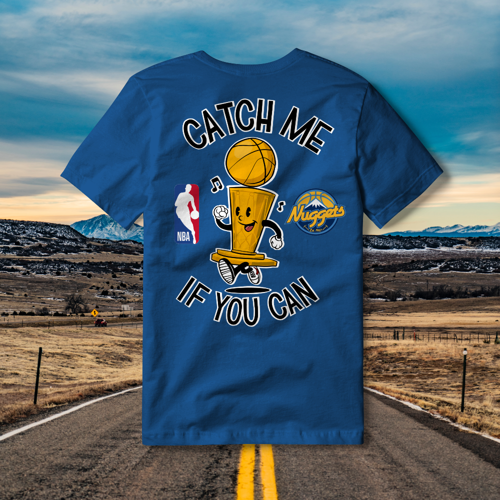 Golden State Warriors vs Denver Nuggets Holiday Hoops NBA XMas Christmas Day  3D T-Shirt - Binteez