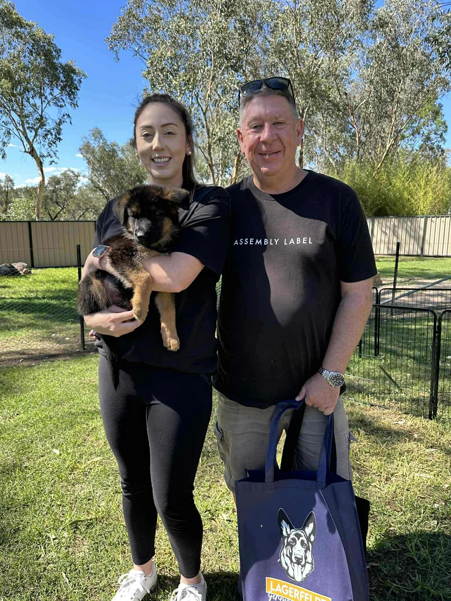 Lagerfeldt Ever So Clever (green collar girl) off to Tamworth