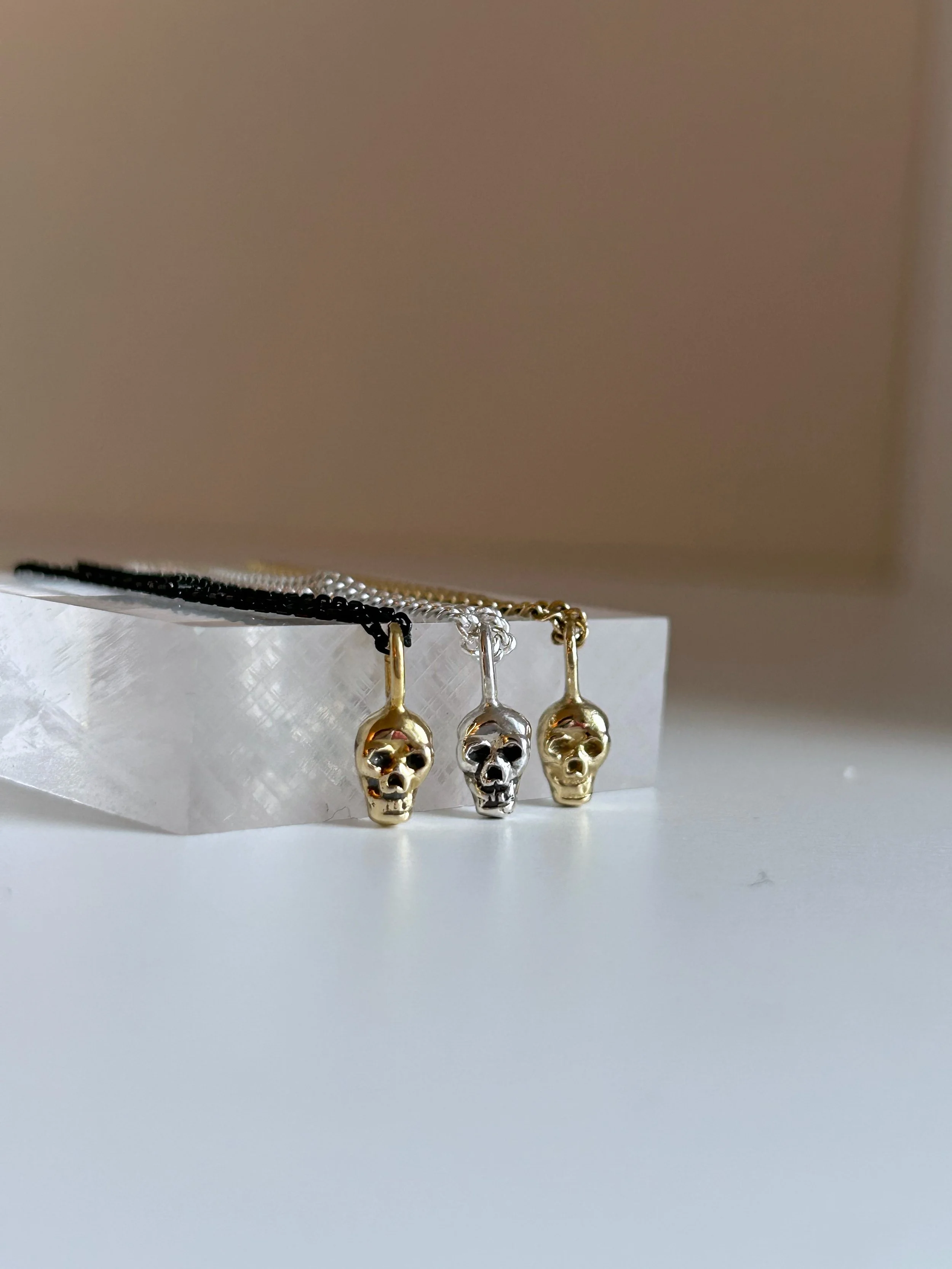 Scully Pendant (bronze + silver + gold)