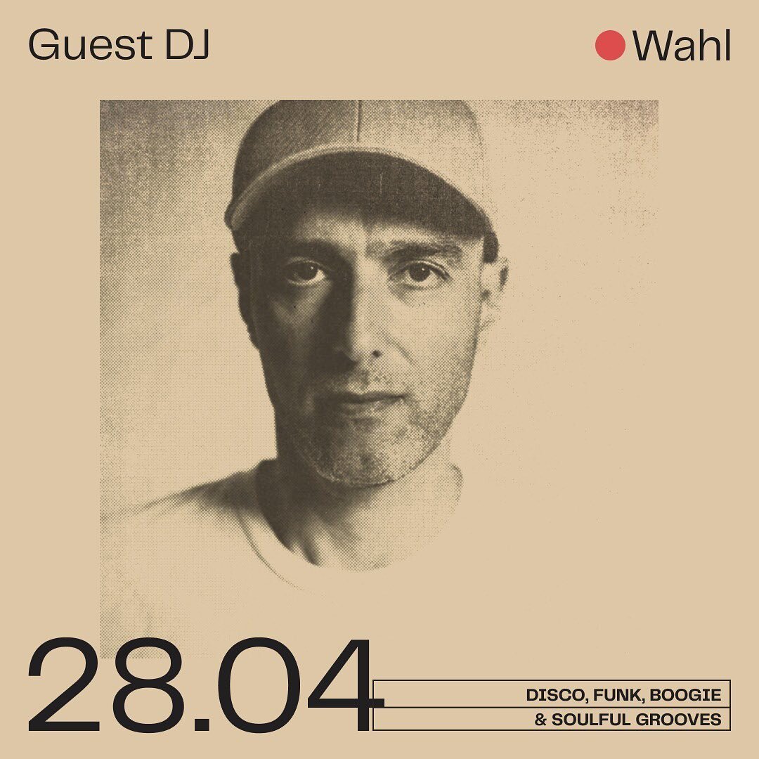 Wahl is a recent Brisbane arrival, having spent 25+ years DJing in Melbourne and abroad, he is 1/3 of the @jamhot_music crew that curates events with a soulful, disco and boogie touch.

Expect @waaahl to dig deep and enjoy some soul, funk and cosmic 