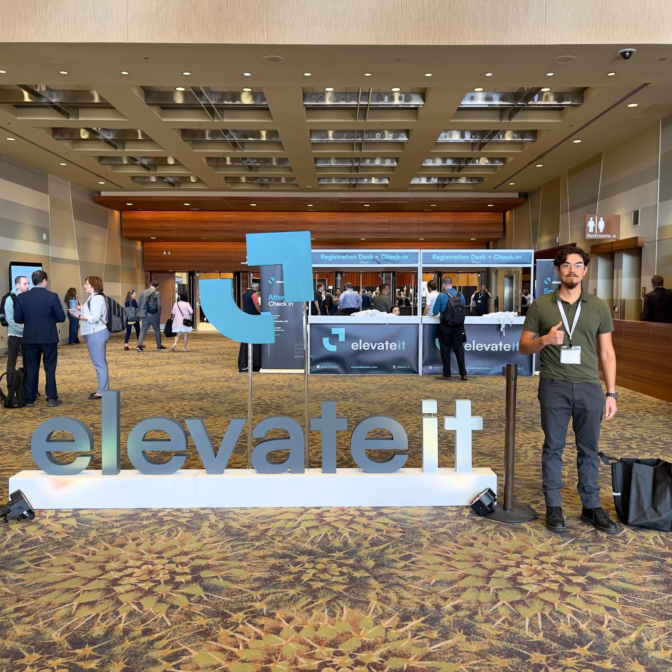 Out at the ElevateIT: Phoenix Technology Summit  today. Great speakers and networking. If you see me out there, say hi!

#itevents #networking #structuredcabling