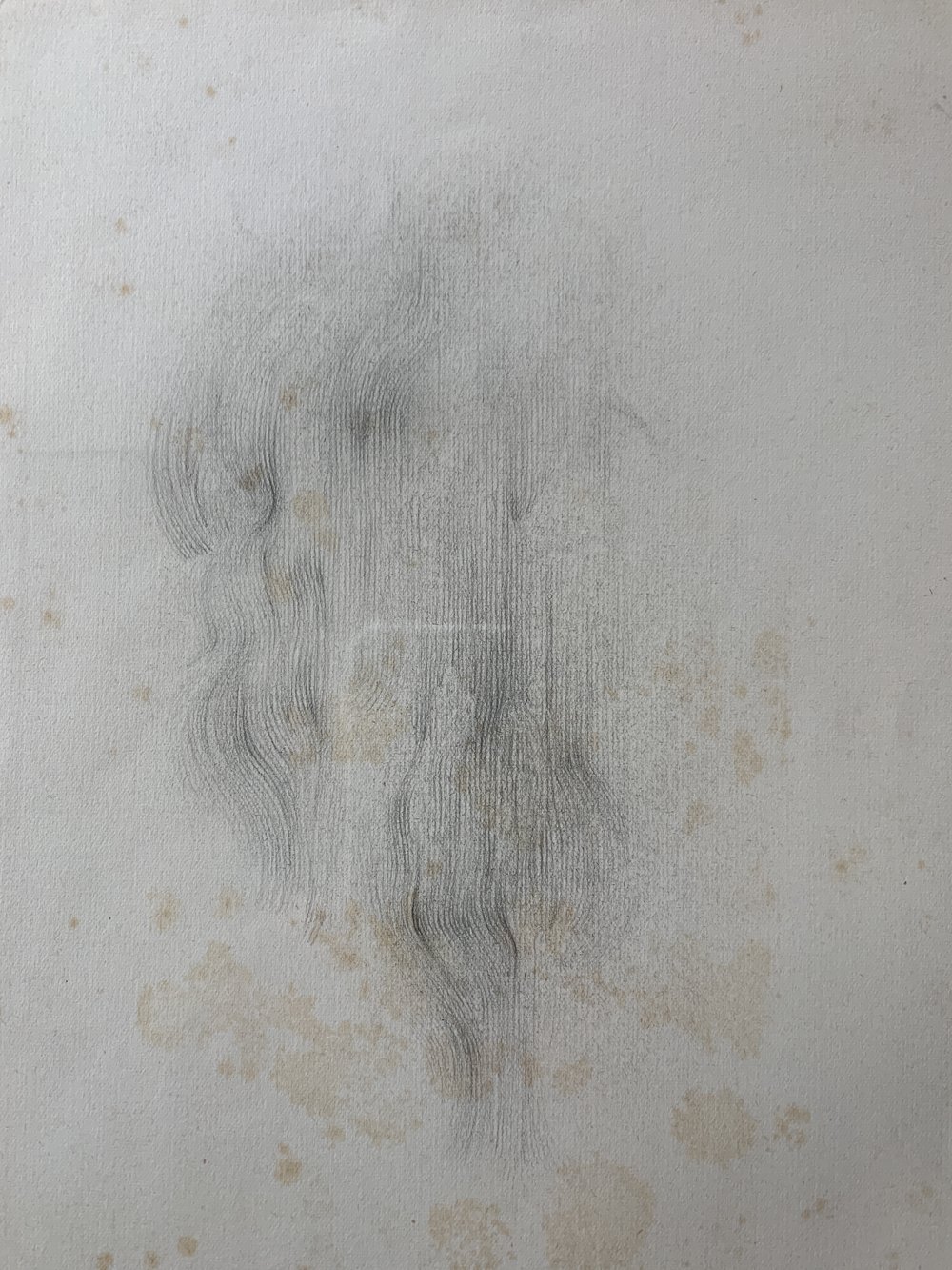untitled 3 2000 pencil on paper 11 x 8 ins