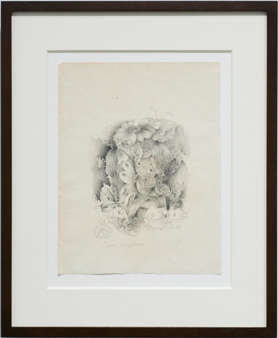 right here right now 2023 pencil on paper 11 x 8 ins