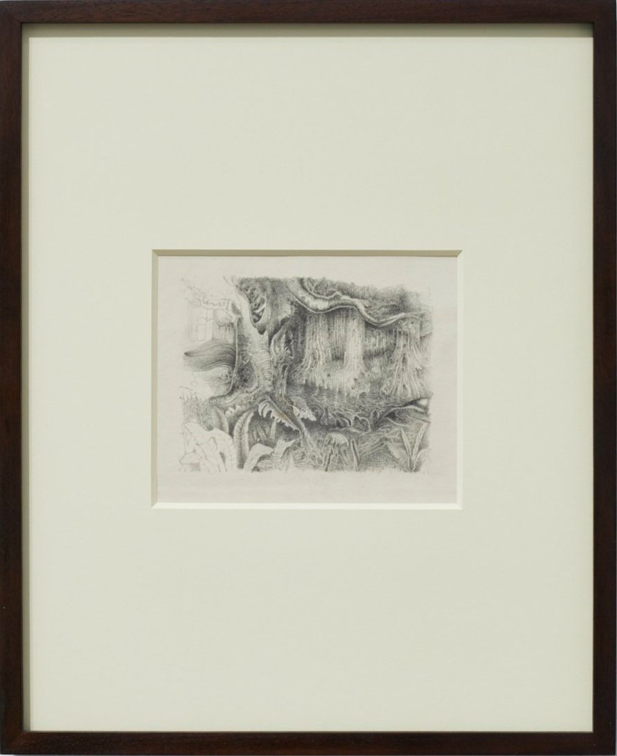 a better place far from here 2020 pencil on paper 11 x 8 ins