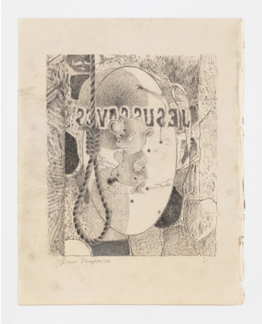 sevas susej 2021 pencil on paper 11 x 8 ins