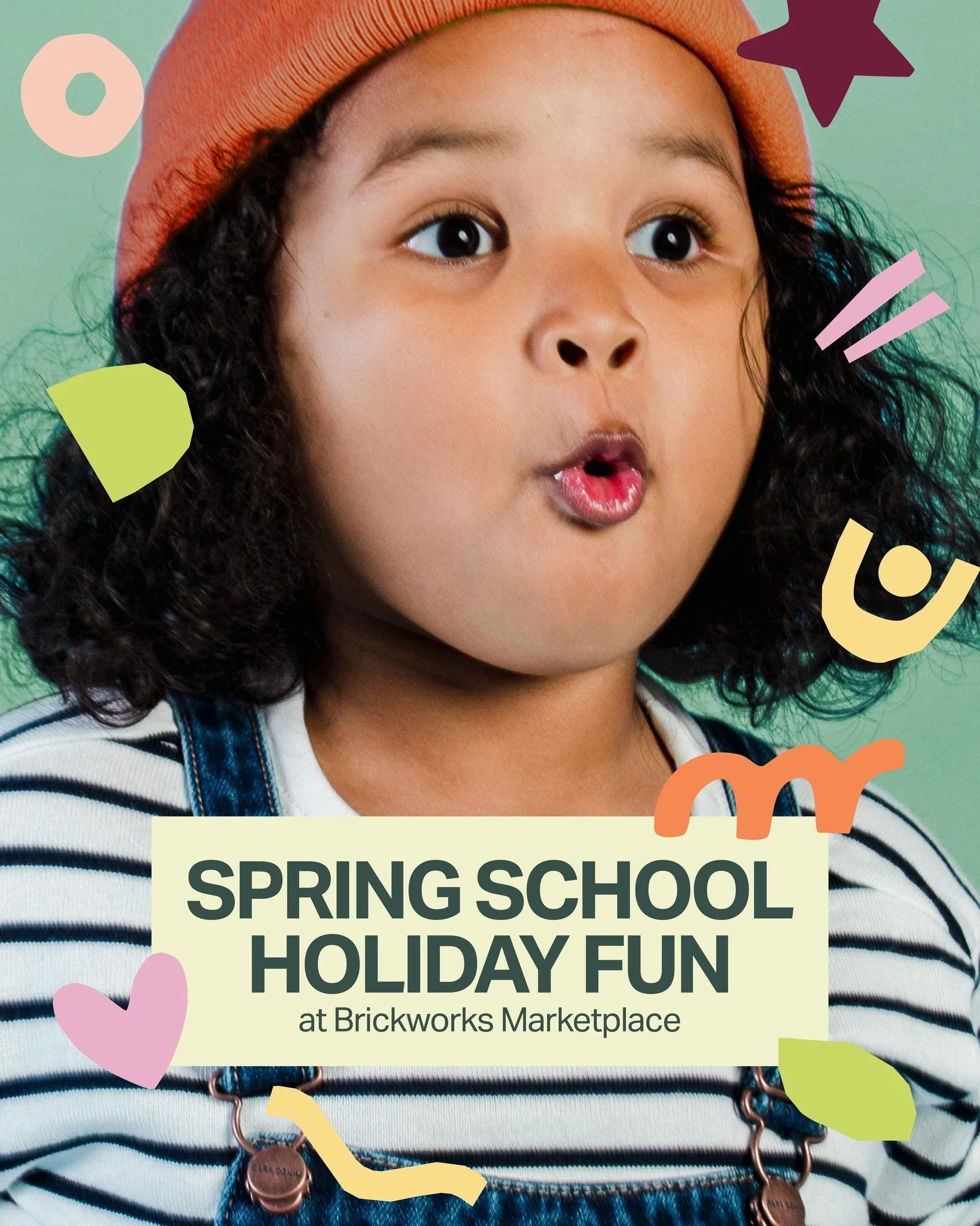 FREE School Holiday activities are back for Term 3 🎉
Create and design a Bucket Hat 🤠
Keep the fun going with a Seedling Pot 🪴
Have endless fun with Top Spinners 💫
Enjoy warmer weather with a Colourful Kite 🪁

Both Tuesday and Thursdays 11am &nd
