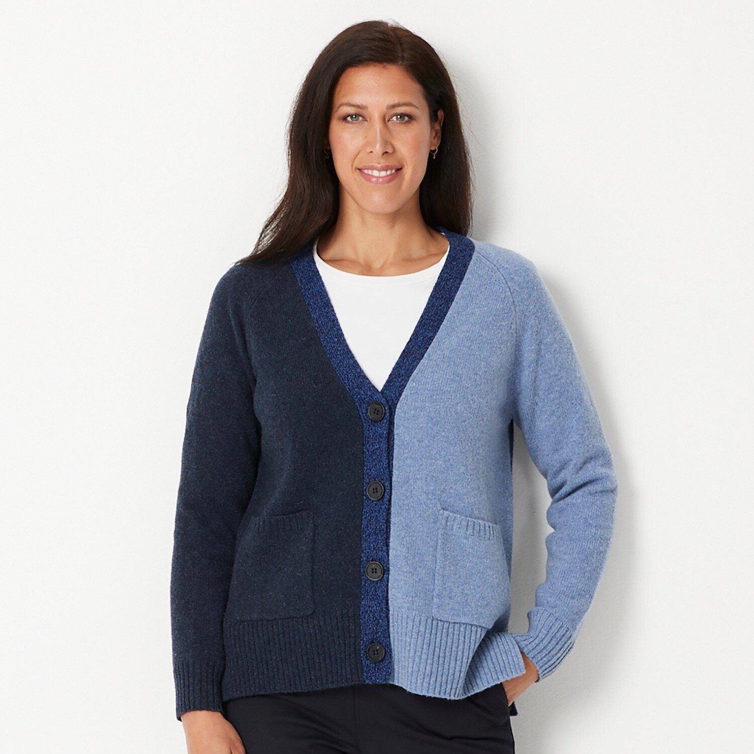 A cardigan is perfect for those cooler Autumn mornings.  This gorgeous one is a lambswool blend and features 3 different shades of blue. Why not visit us over Easter either in store or shop online.

https://bit.ly/3TE2JQq

#shoplocal #stylish #winter