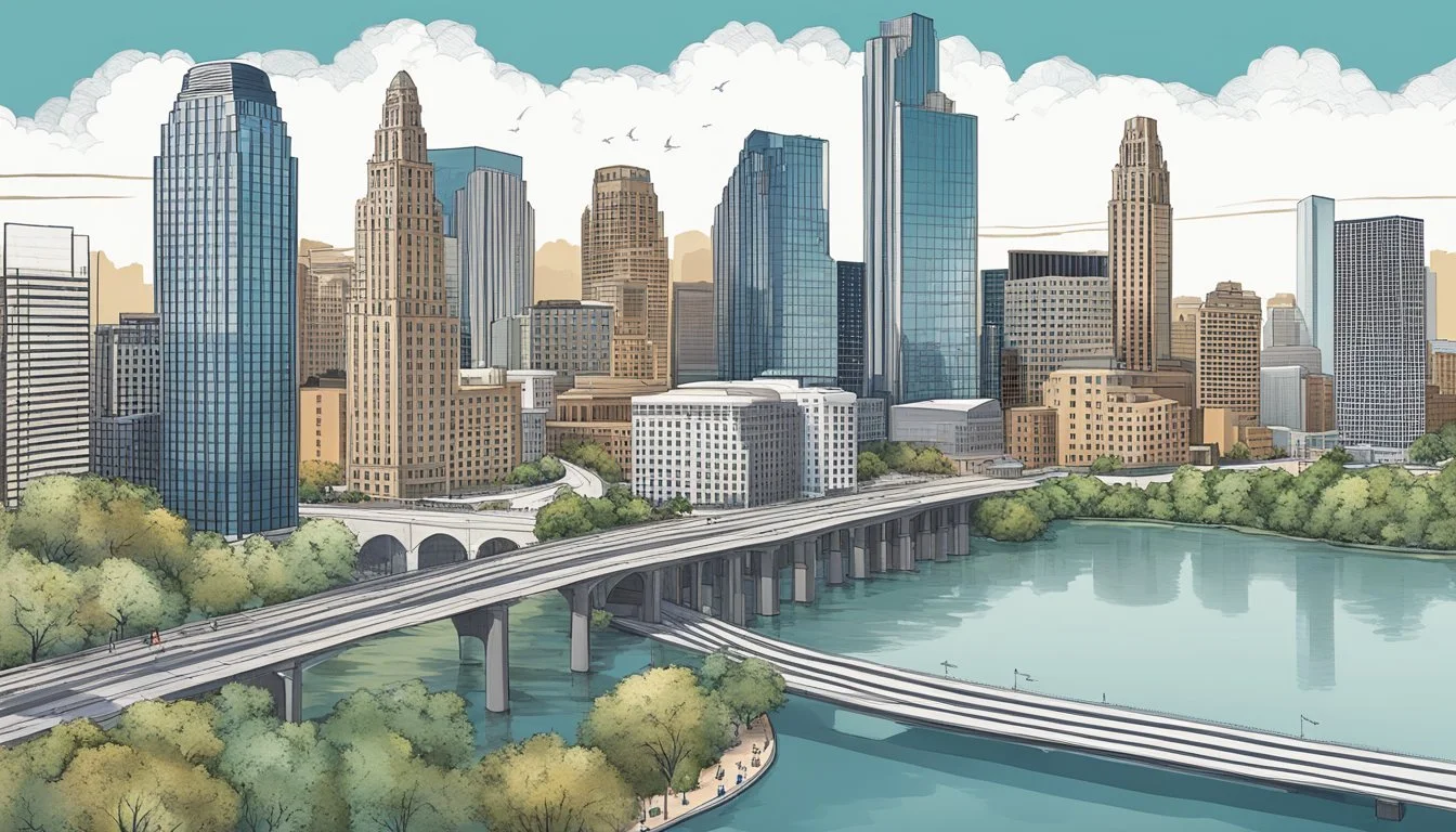 Explore the Majestic Austin Downtown Skyline
