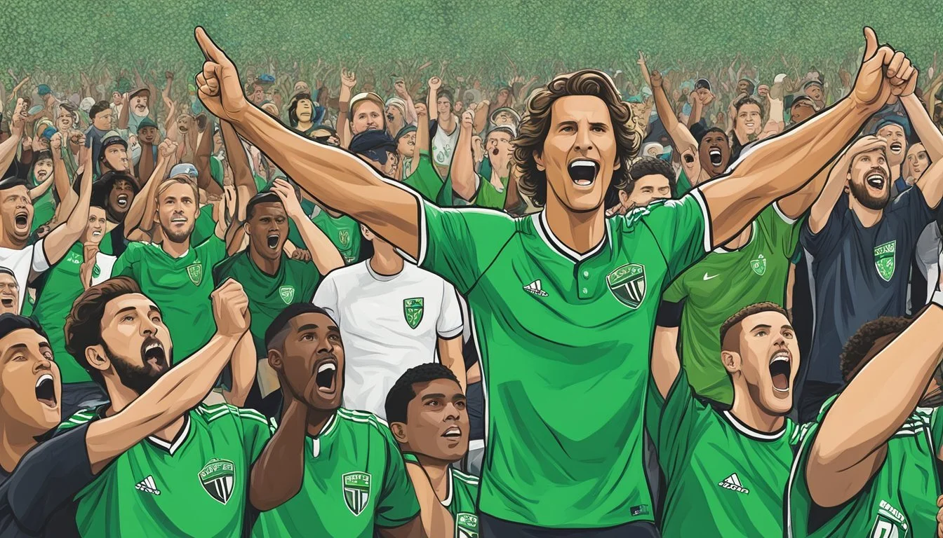 Matthew McConaughey Austin FC Chant Rallies Fans at Q2 Stadium