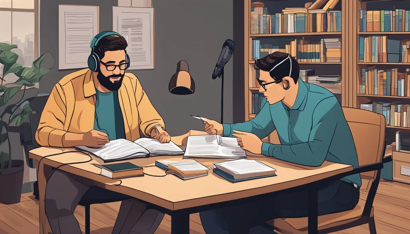 Political Commentator and Podcast Host Clash in Heated Discussion