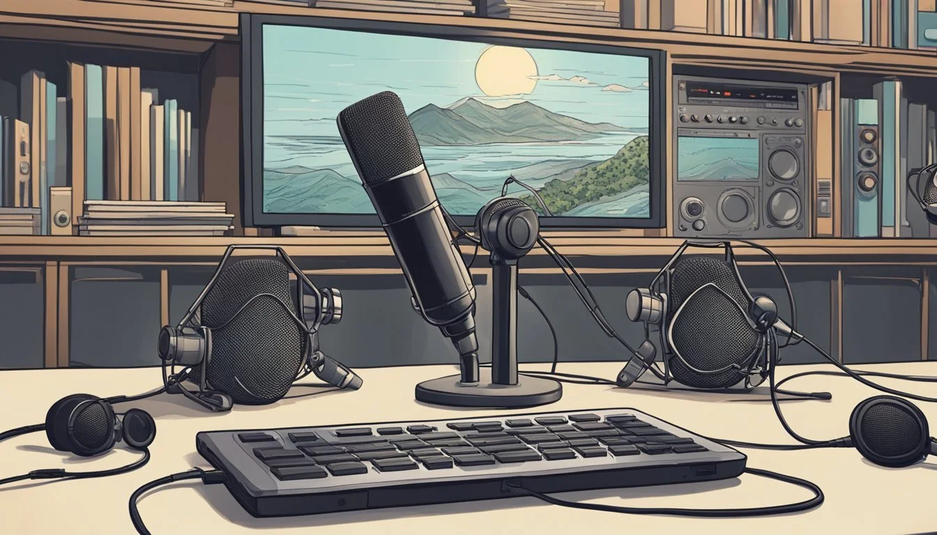 Eccentric Artist and Podcast Host Engage in Captivating Conversation