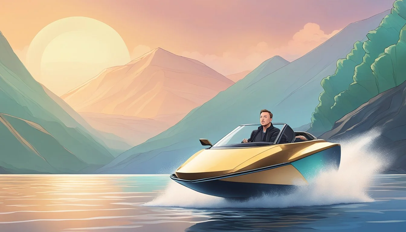 Tech Mogul Spotted Relaxing on Luxury Vessel in Mediterranean