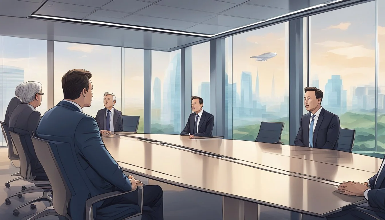 Tech Billionaire Meets British Officials to Discuss Innovation
