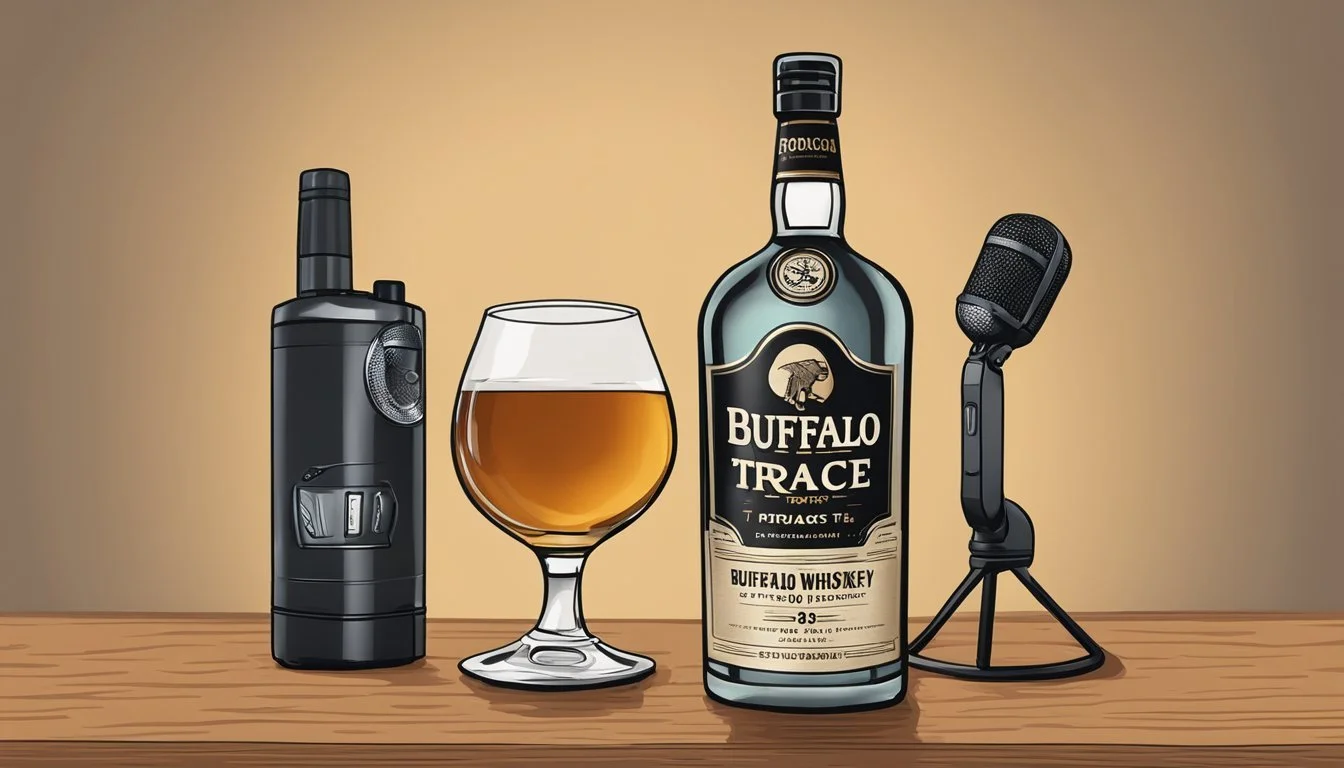 Joe Rogan Savors Buffalo Trace Bourbon on Popular Podcast