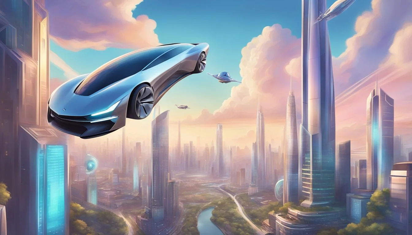 Musk's Sky-High Secret: Tesla's 2025 Flying Car to Make Billionaires Obsolete!