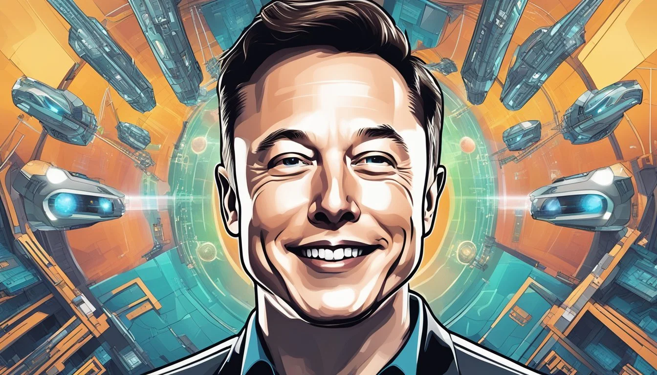 Musk's Alien Grin Exposed: Billionaire's Upside-Down Smile Hides Shocking Galactic Secret!