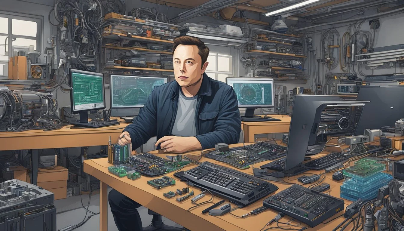Musk's Time-Traveling Baby Pics: Billionaire's Alien Origins Exposed in Shocking 1970s Photos!