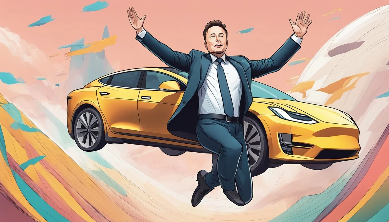 Musk's Meme-Making Leap: Billionaire's Bizarre Bounce Breaks the Internet!
