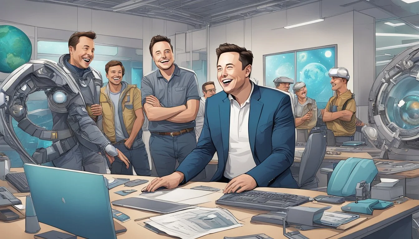 Musk's Cosmic Comedy: Billionaire's Alien Jokes Spark Intergalactic Twitter War!
