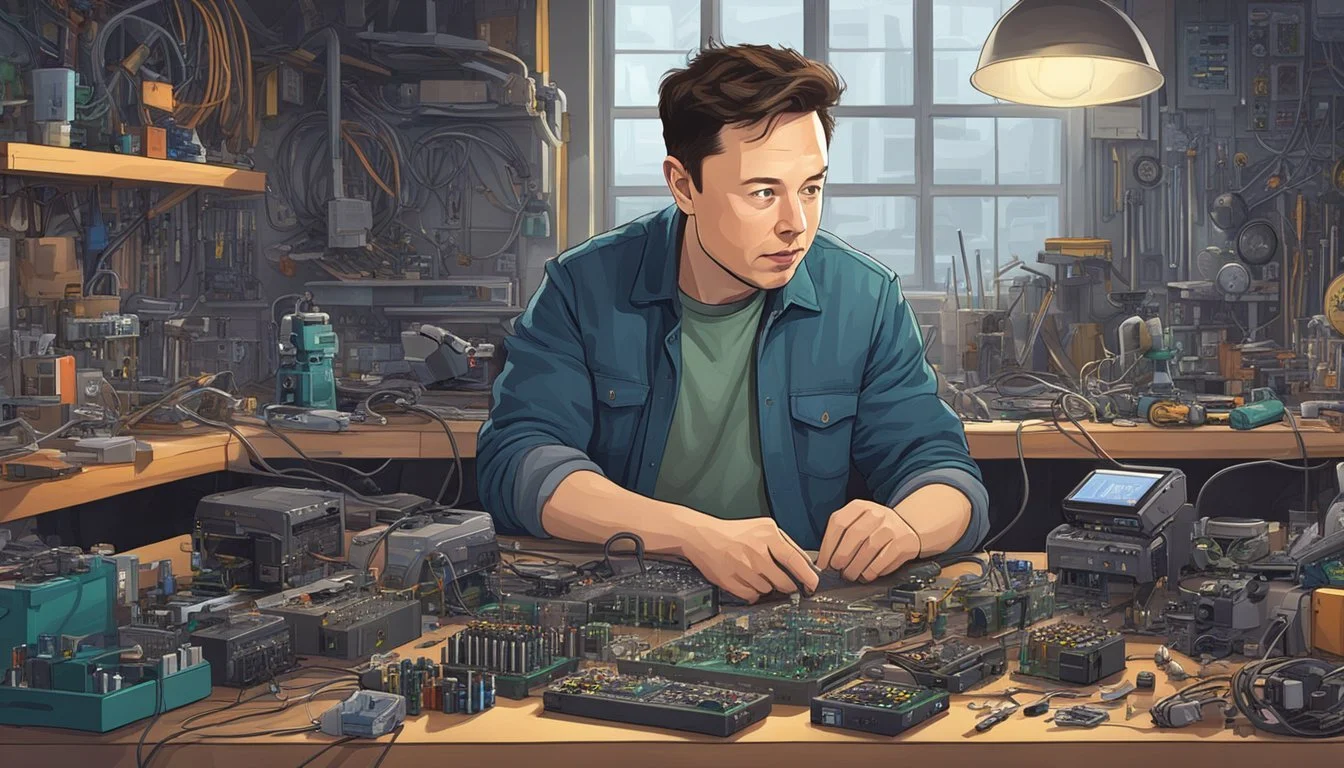 Baby Genius to Billionaire: Musk's Teenage Time Travel from African Outcast to Tech Titan!