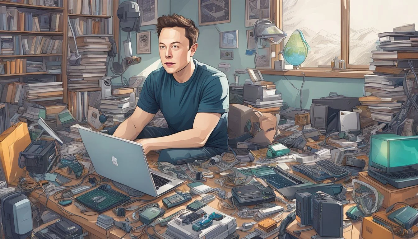 Child Prodigy or Time Traveler? Musk's Shocking Childhood Secret Exposed!