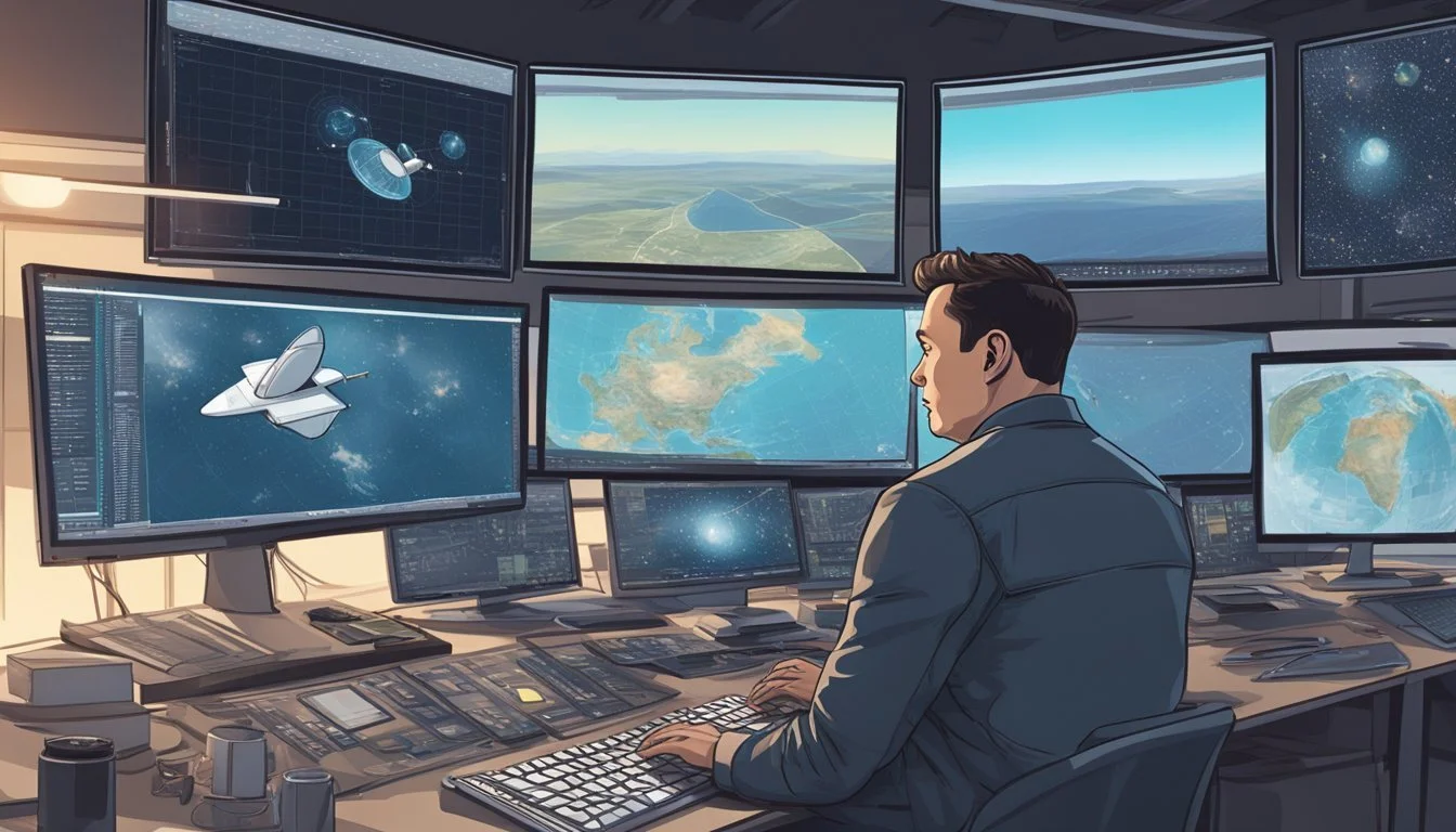 Musk's Space Web: Billionaire's Cosmic Internet Beams Mind-Control Waves to Every Home on Earth!