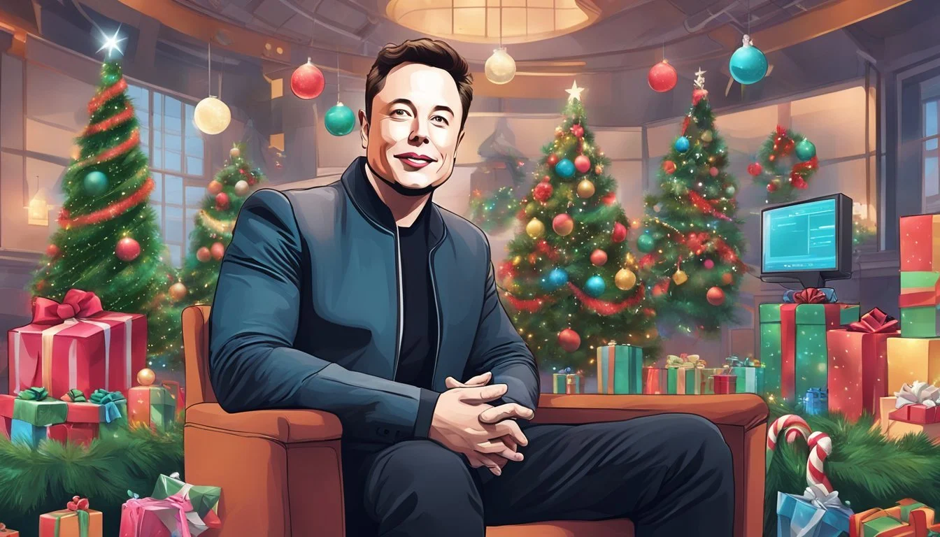 Santa Musk: Tech Tycoon's Secret Plan to Revolutionize Christmas for Millions!