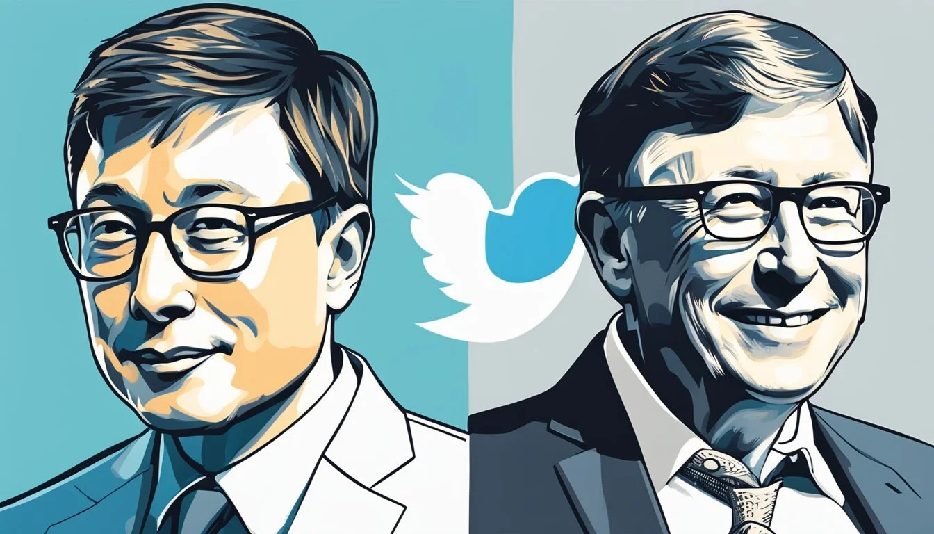 Twitter War Erupts: Elon Musk and Bill Gates Battle Over Climate Change and Tesla Stocks!