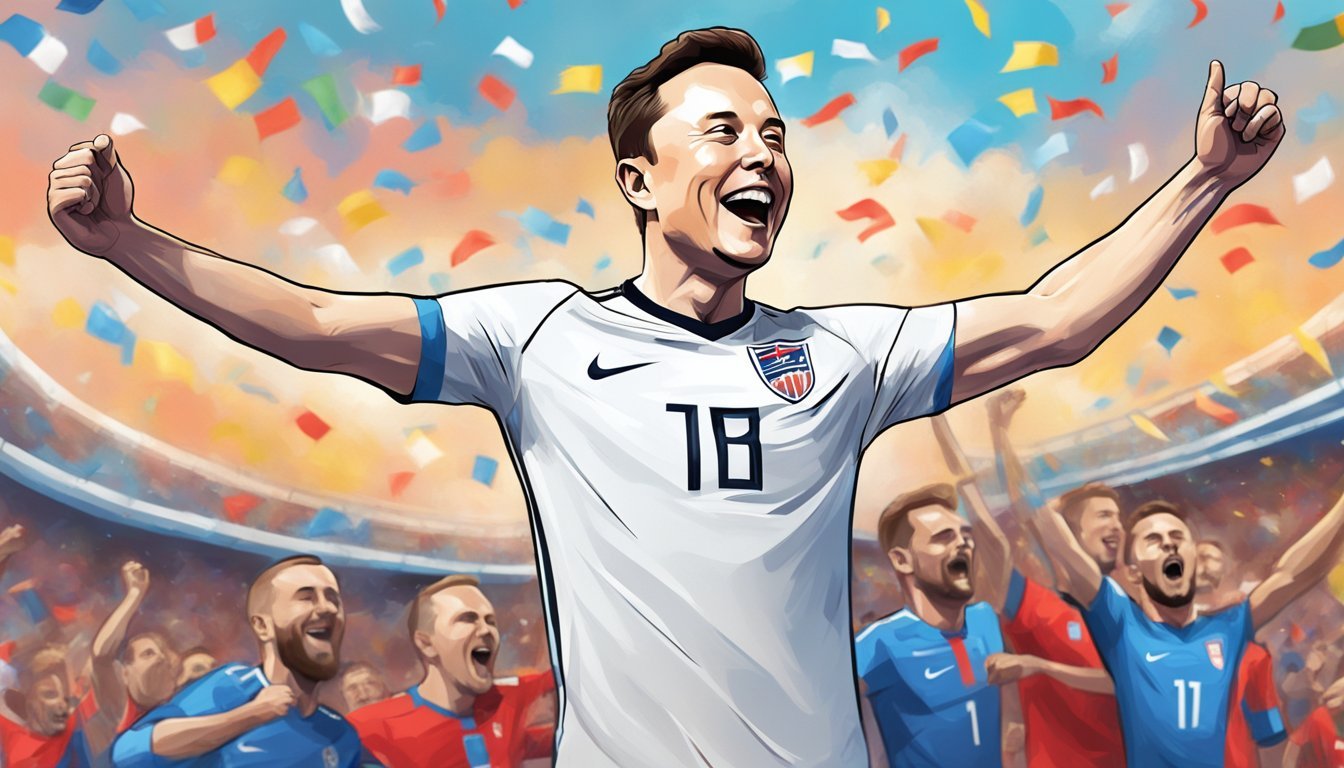 Elon Musk's Shocking Photo with Russian TV Star at World Cup Raises Eyebrows and Sparks Outrage!