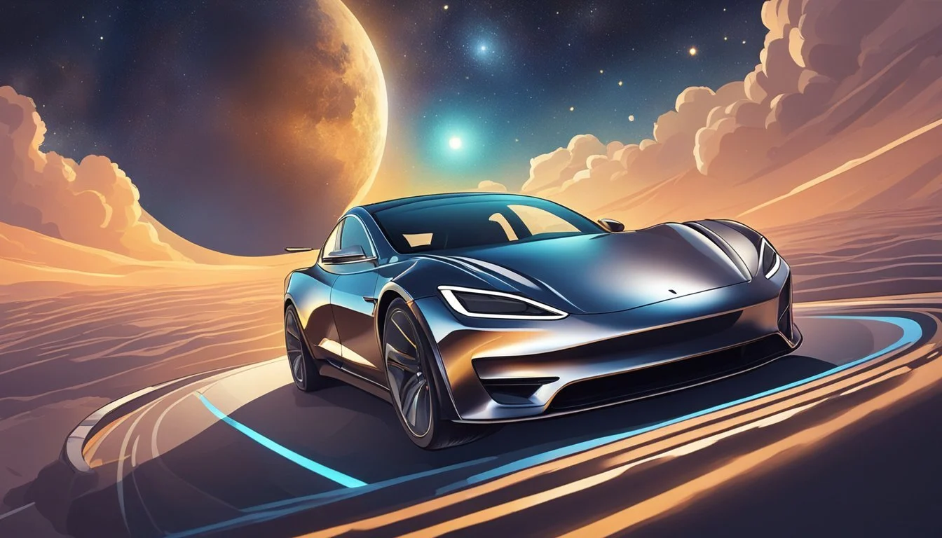 Elon Musk's Car in Space: The Mind-Blowing Journey of a Tesla Among the Stars!