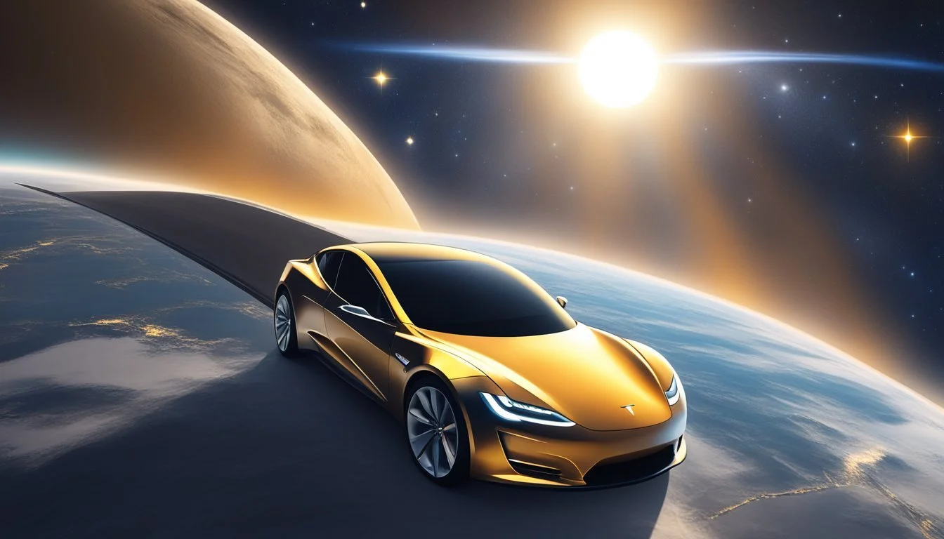 Out of This World: Elon Musk Tesla in Space Takes Cosmic Adventure to New Heights!