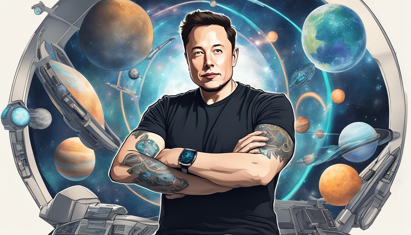 Elon Musk Tattoo: Shocking Rumors of a Futuristic Ink Design Revealed!