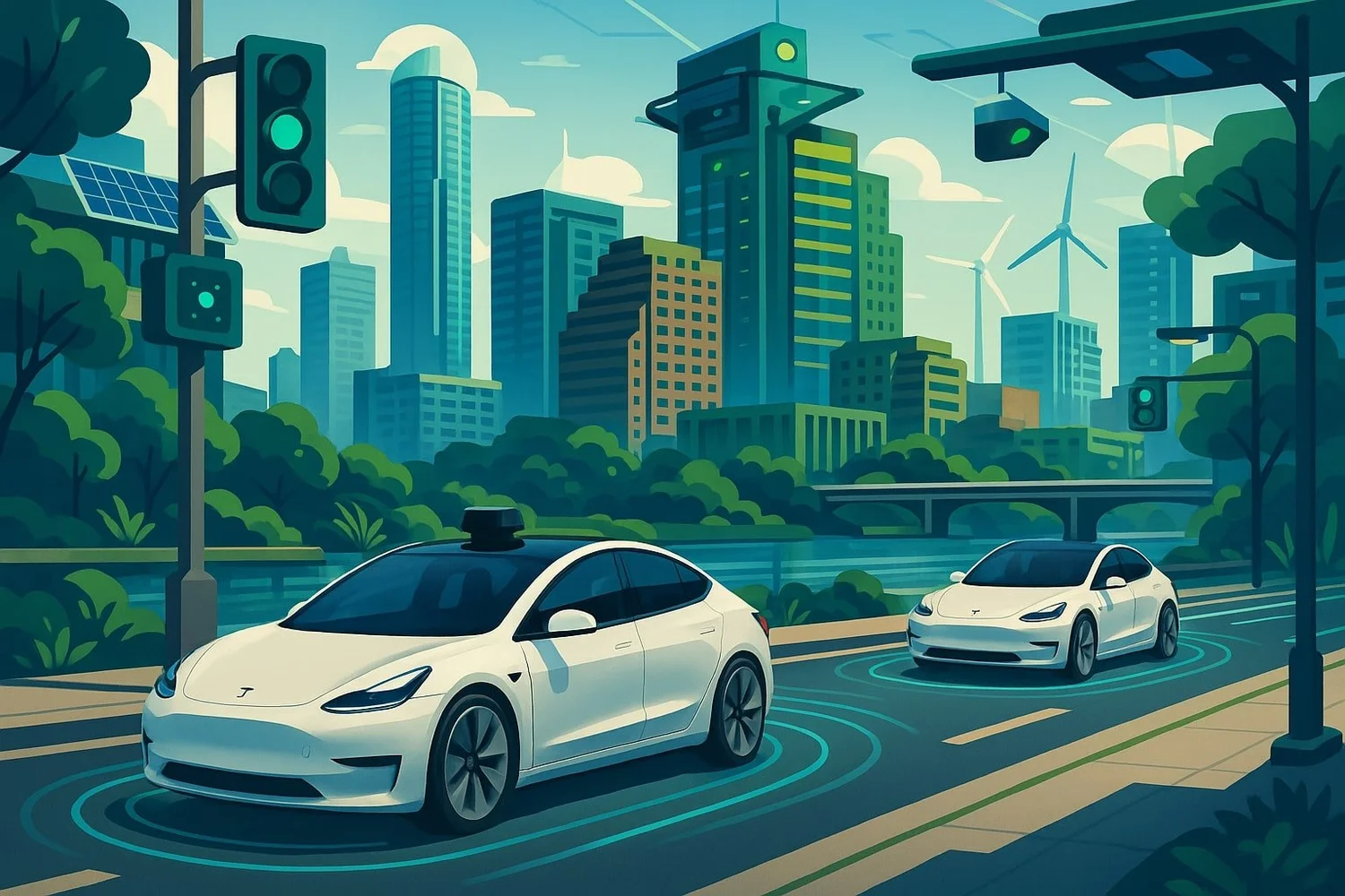 Tesla Robotaxis Launch in Austin: Driving the Future of Smart City Mobility