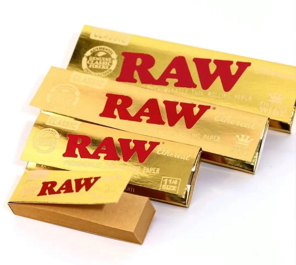 RAW rolling papers at Smoke Hub