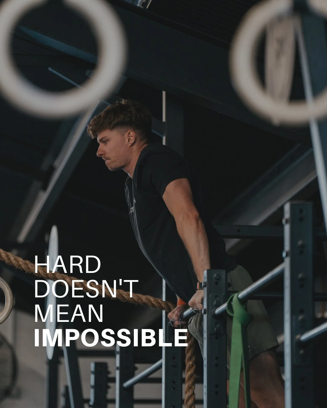 Some workouts hit harder than others - that's the point.

"Hard" isn't a warning sign; it's a signal that you're growing. It's your body learning, your mind adapting, your limits moving forward.

Every athlete who's ever improved started ri