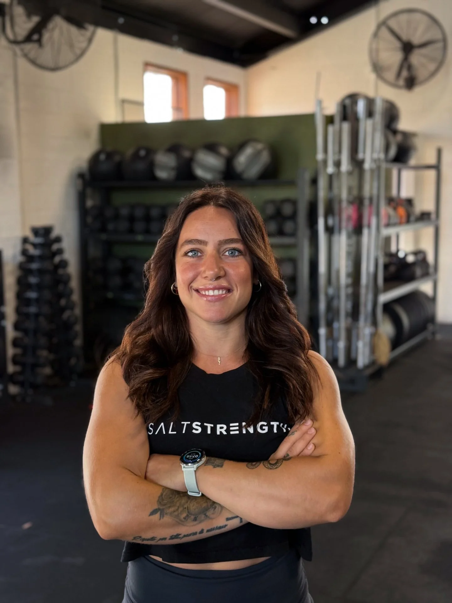 GET TO KNOW COACH LINA

How long have you been doing CrossFit?
Since 2020. I&rsquo;ve been sporty all my life &mdash; rugby, swimming, volleyball, gymnastics (when I was very young) and tennis.

Favourite CrossFit movement?
Honestly, I love them all.