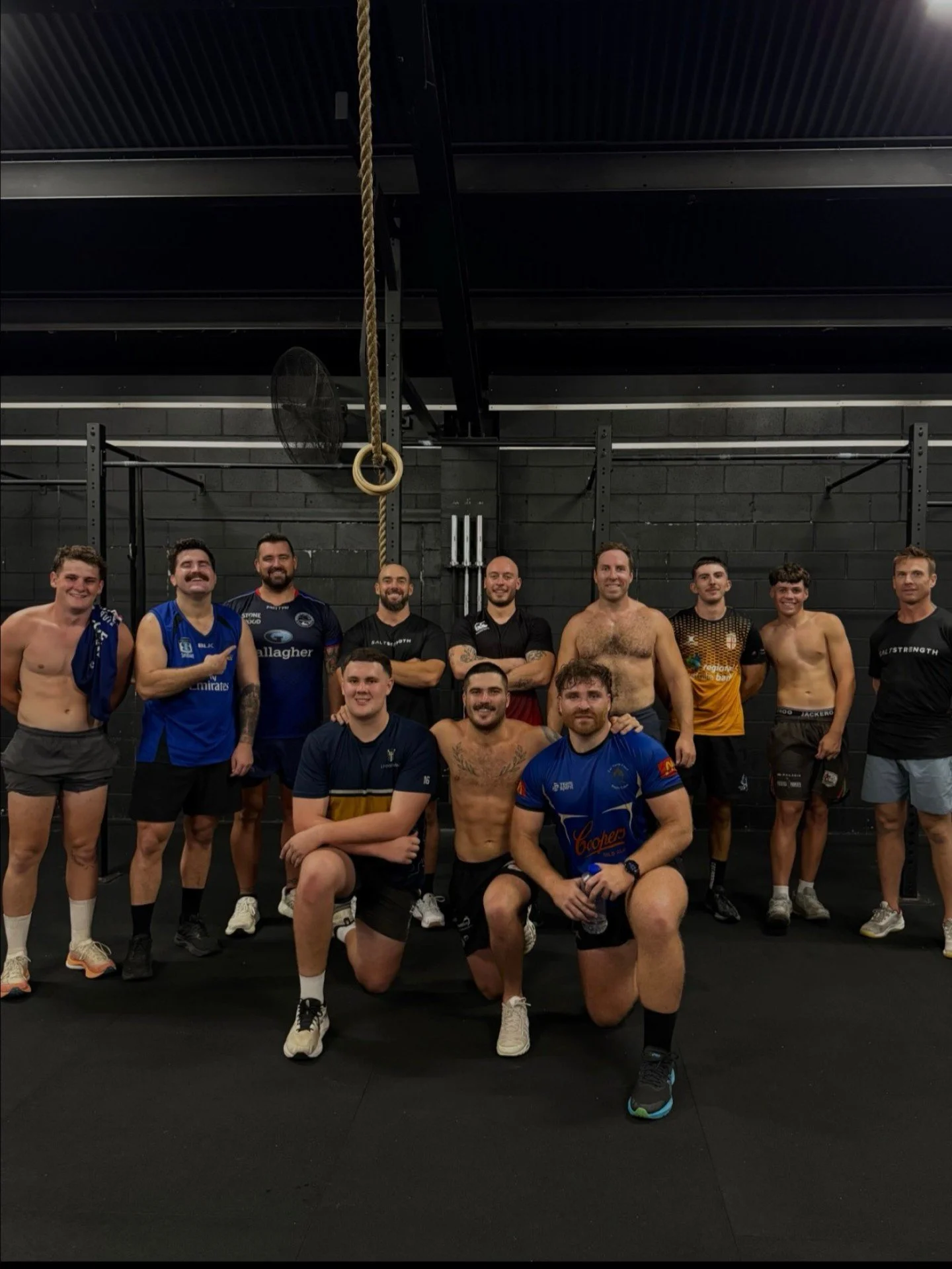 We loved having the @byronshirerebelsrugby again this year for their pre season strength and conditioning training . We have such a great space for sports teams to get their players into tip top condition before the season starts. Dm us for more info