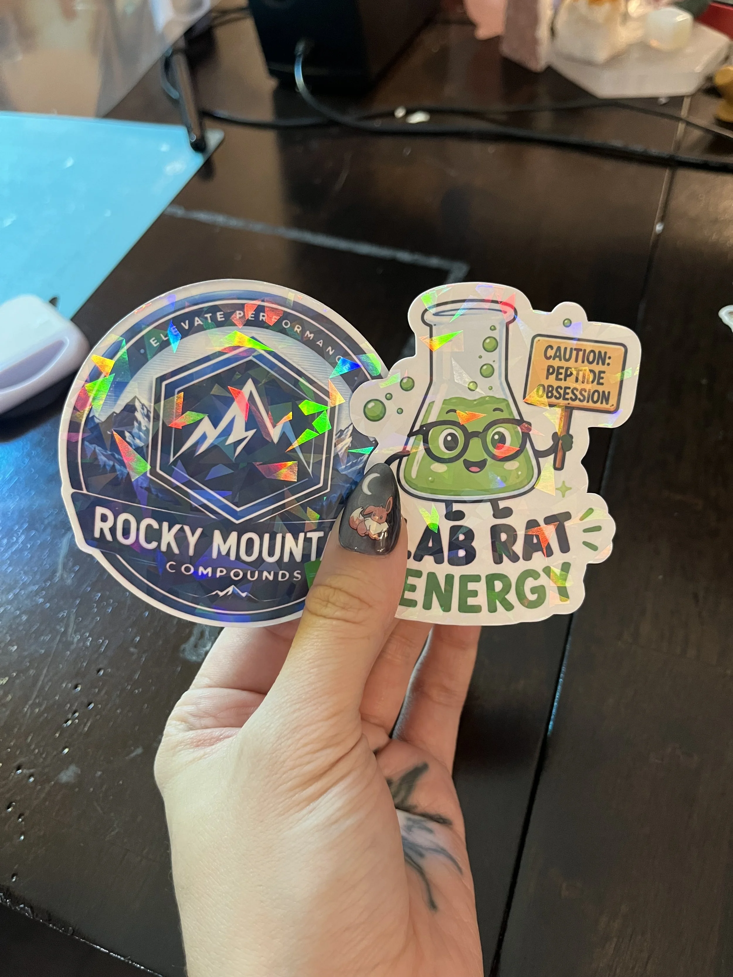 Custom Stickers for Rocky Mountain Compounds