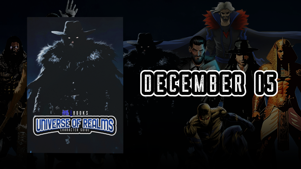 Dark Titan Books’ The Universe of Realms Character Guide Arrives December 15